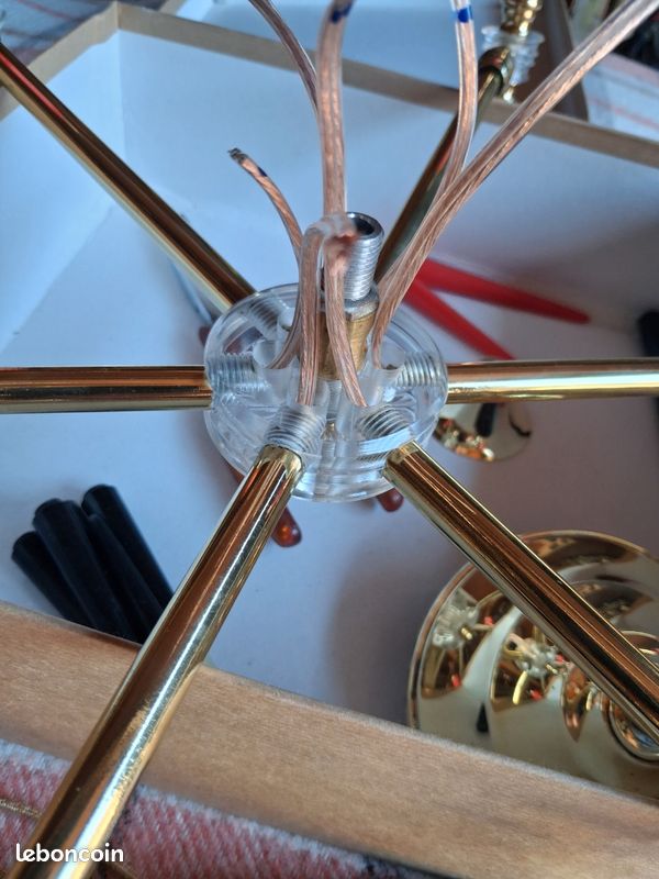 Lustre vintage restauré (image 4)