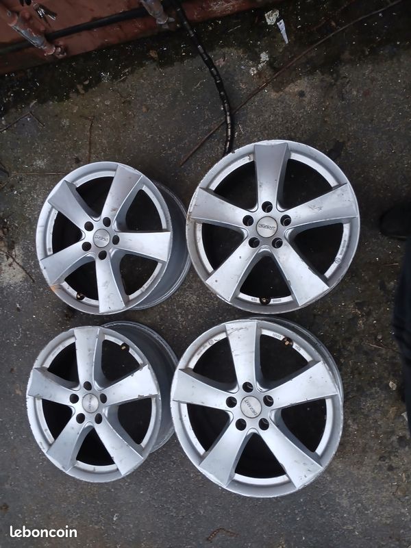 4 jantes 18 pouces audi volkswagen 5x112 (image 1)