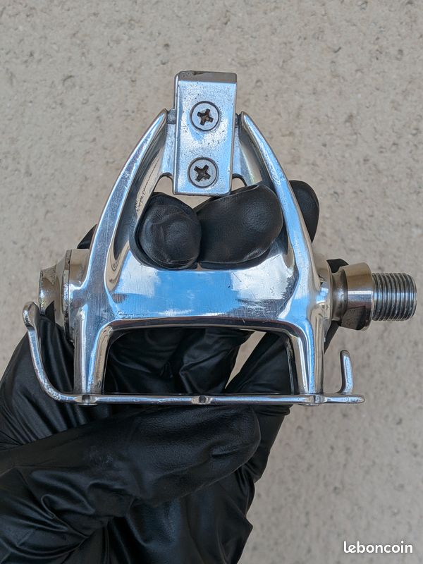 Campagnolo Chorus – pédales vintage aluminium poli miroir (image 7)