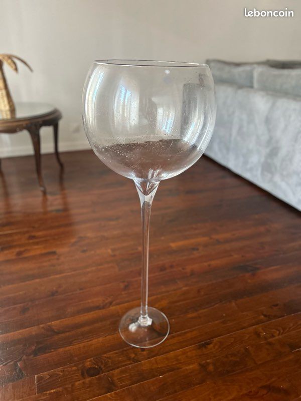 Verre soufflé bouche (image 1)