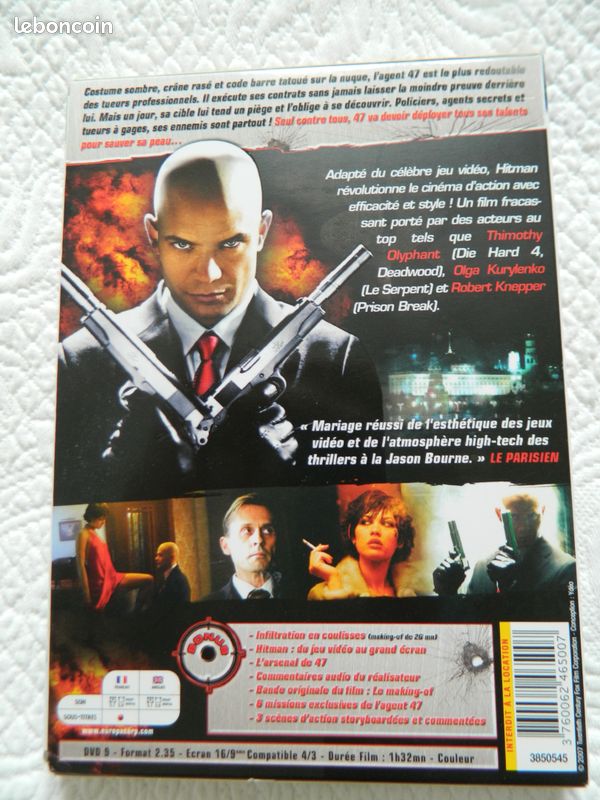 Dvd "hitman" (image 2)