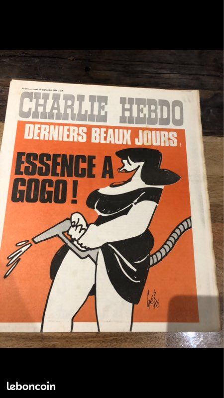 Charlie Hebdo Gébé 1971 comme neuf (image 2)
