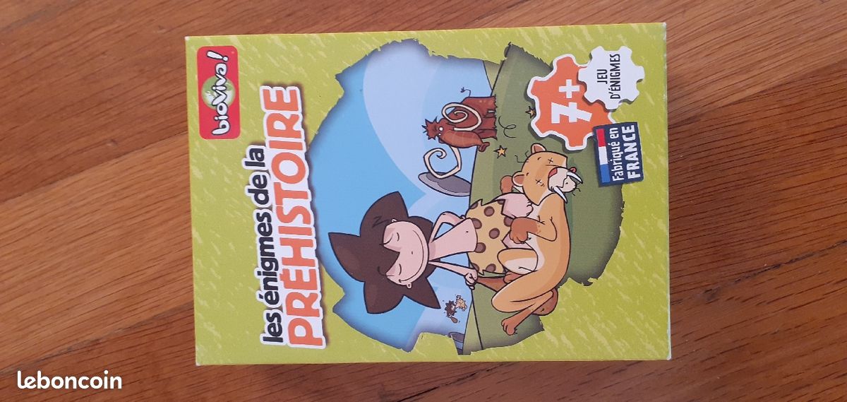 Jeu Les énigmes de la préhistoire (image 1)