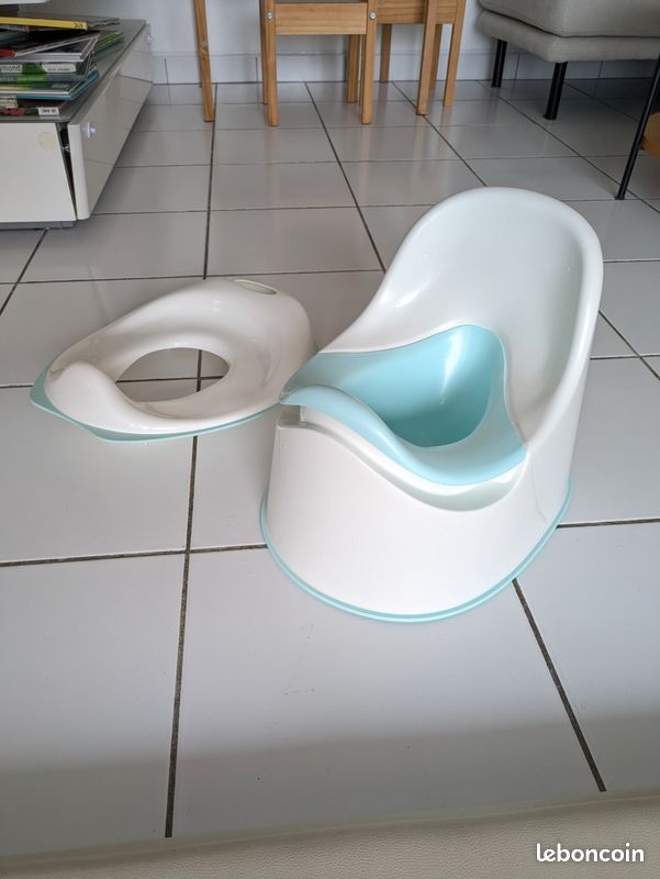 Lot pot et rehausseur WC bébé / enfant Ikea (image 2)
