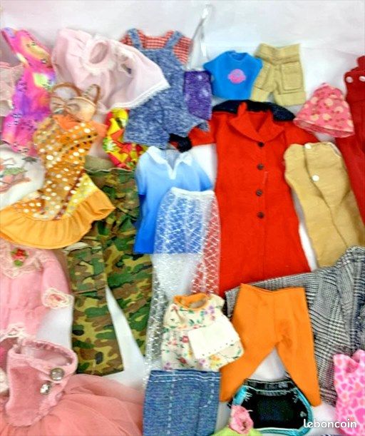 Barbie Clone Poupées Mannequins Lot Vêtements Accessoires Collection Vintage Années 80 90 (image 4)