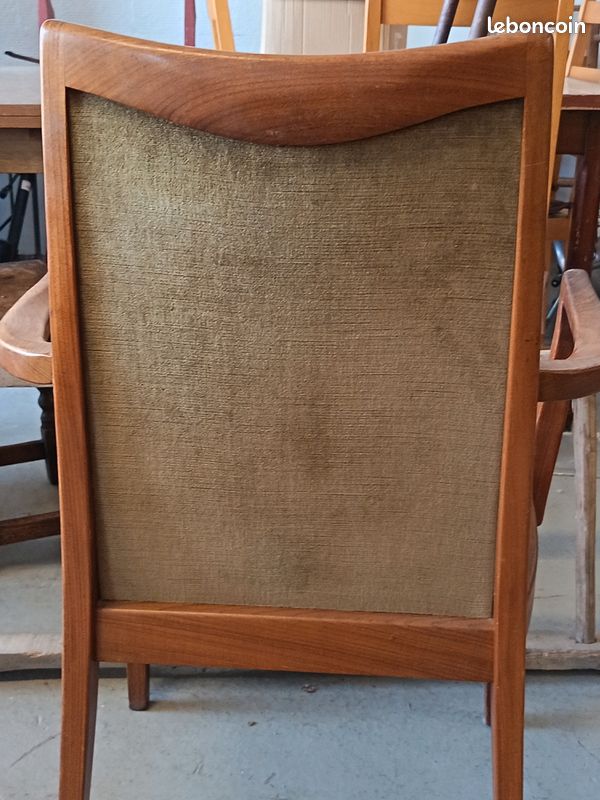 Fauteuil en teck, design Mid-Century par Leslie Dandy pour G-Plan, années 1970 (image 7)
