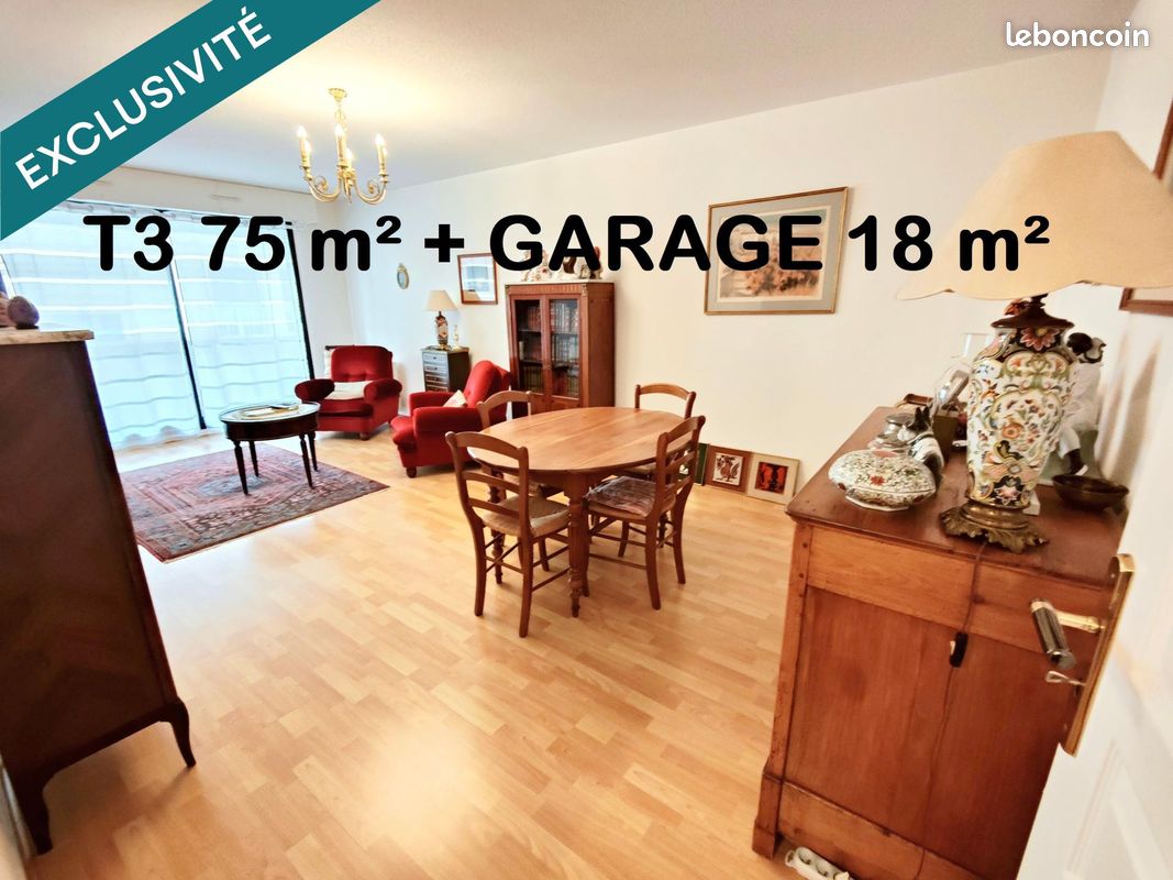 Appartement 3 pièces 75 m² · à Bordeaux · 75 m² · 324 900 €