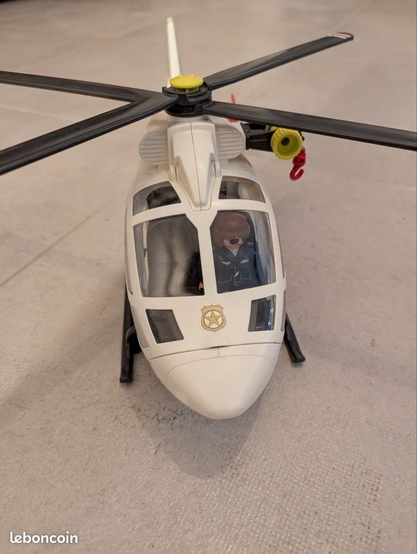 Hélicoptère de police playmobil (image 4)