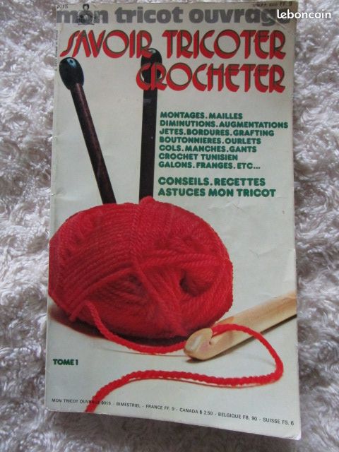SAVOIR TRICOTER . CROCHETER Tome 1 (image 1)