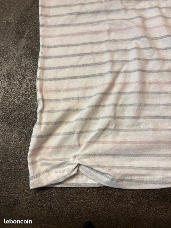T-shirt fille, caporal manches dentelles, taille 16 ans, neuf avec étiquette (image 4)