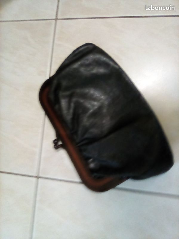 Pochette vintage noir (image 1)
