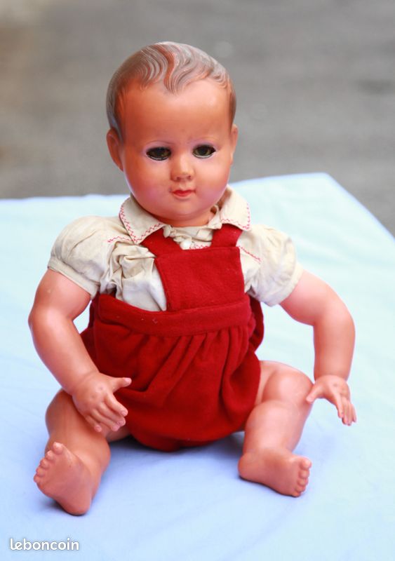 POUPON ANCIEN PETIT COLIN T 55 cm Jeux Jouets