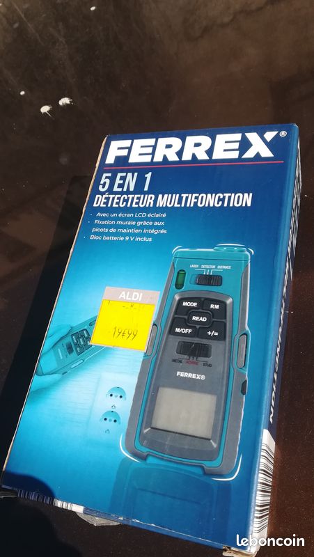 Détecteur Multifonction 5en1 FERREX NEUF (image 3)