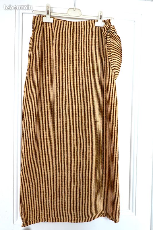 Jupe Portefeuille Taille 38 - Marque Camaïeu - Occasion Très Bon état