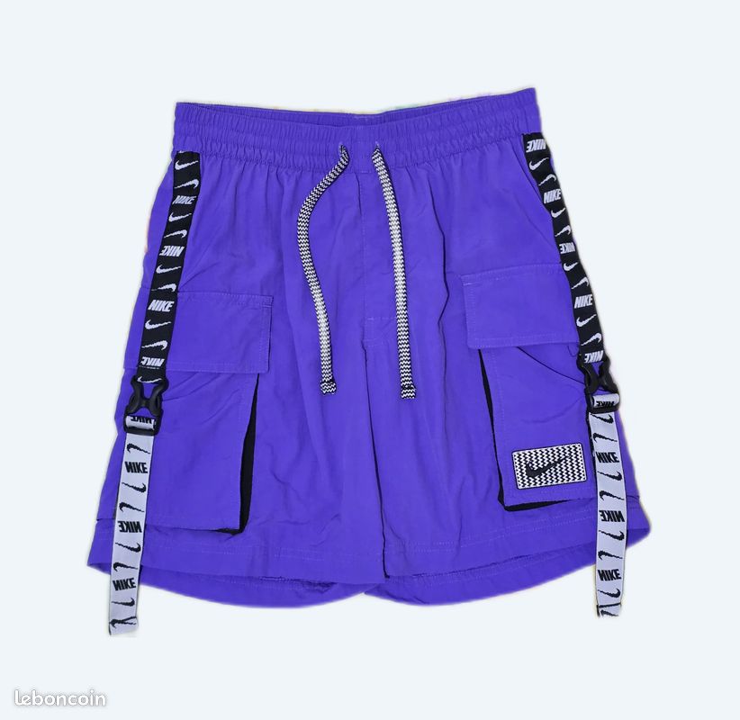Maillot short de bain Nike homme XS violet – Très bon état Vêtements
