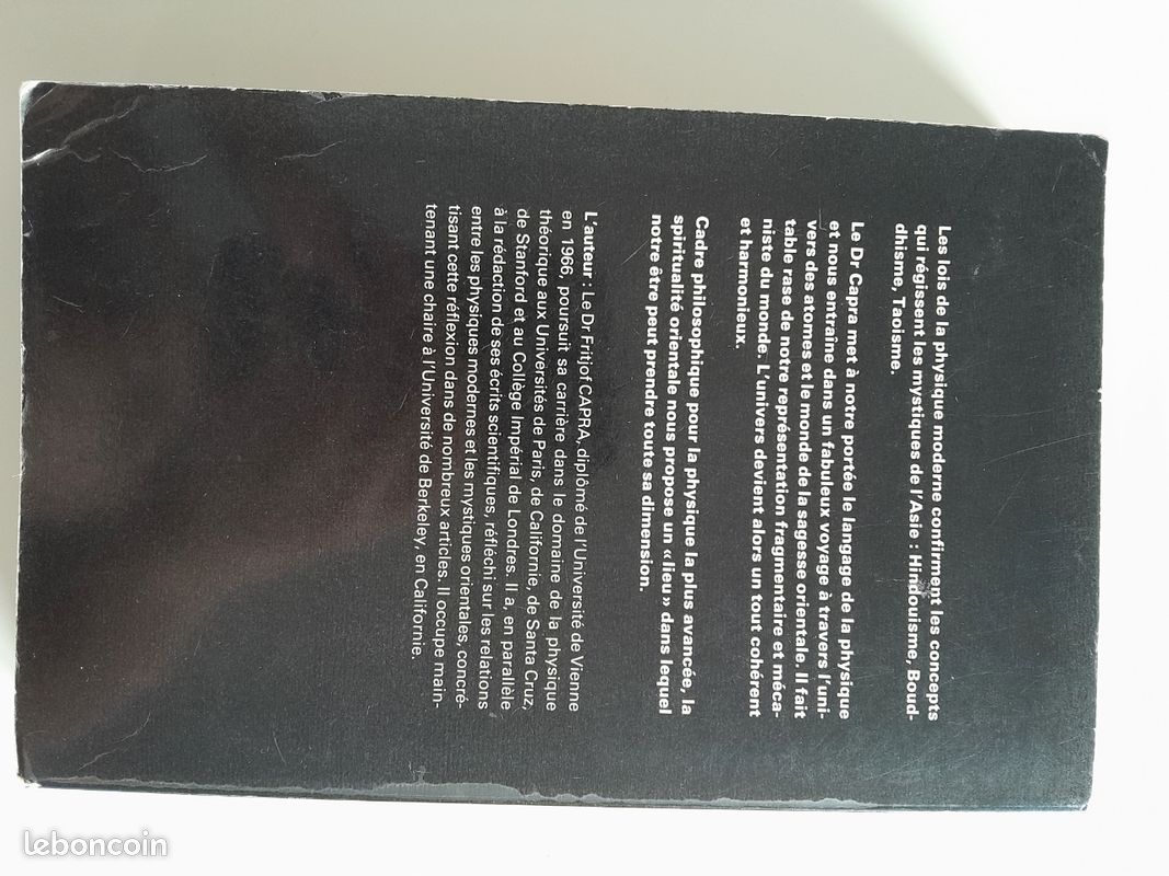 Livre Le tao de la physique - Fritjof Capra (image 2)