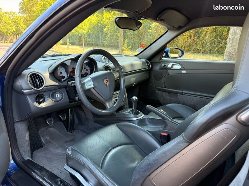 Porsche Cayman S 987.1 Bleu Cobalt (Pack Chrono) BVM (image 3)