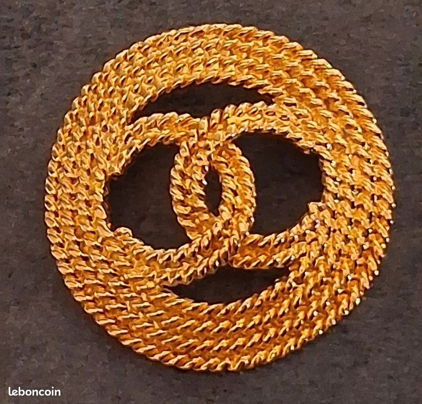 Magnifique grande broche Chanel authentique (image 2)