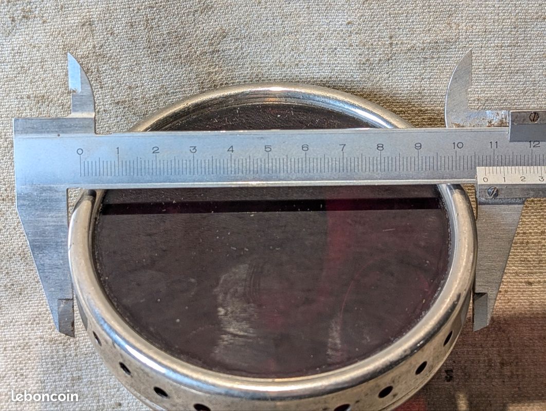 Lampe à Pile Pour Vélo Ou Moto Ancienne - Modèle Vintage De Collection - Fabriqué En France