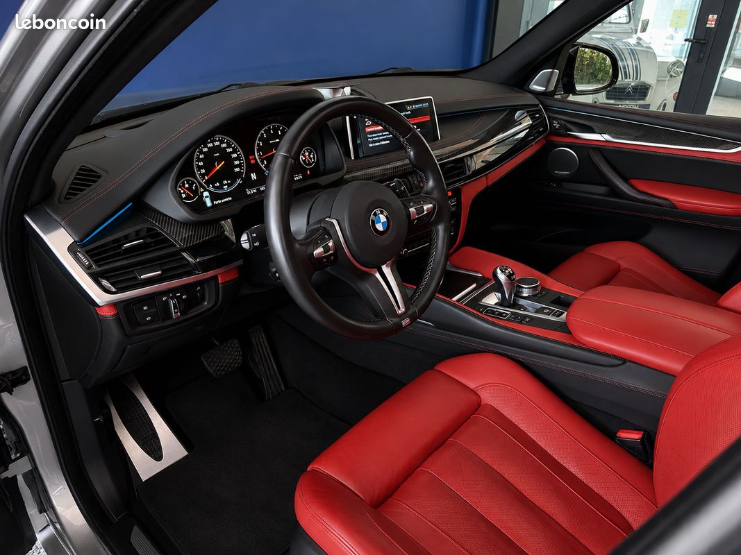 BMW X5 M F85 Pack COMPETITION 4.4 V8 575 cv - Première Main - Malus Payé - Immat France - B&O - Toit Ouvrant - Caméra de Recul - Attelage - Affichage Tête Haute (image 7)