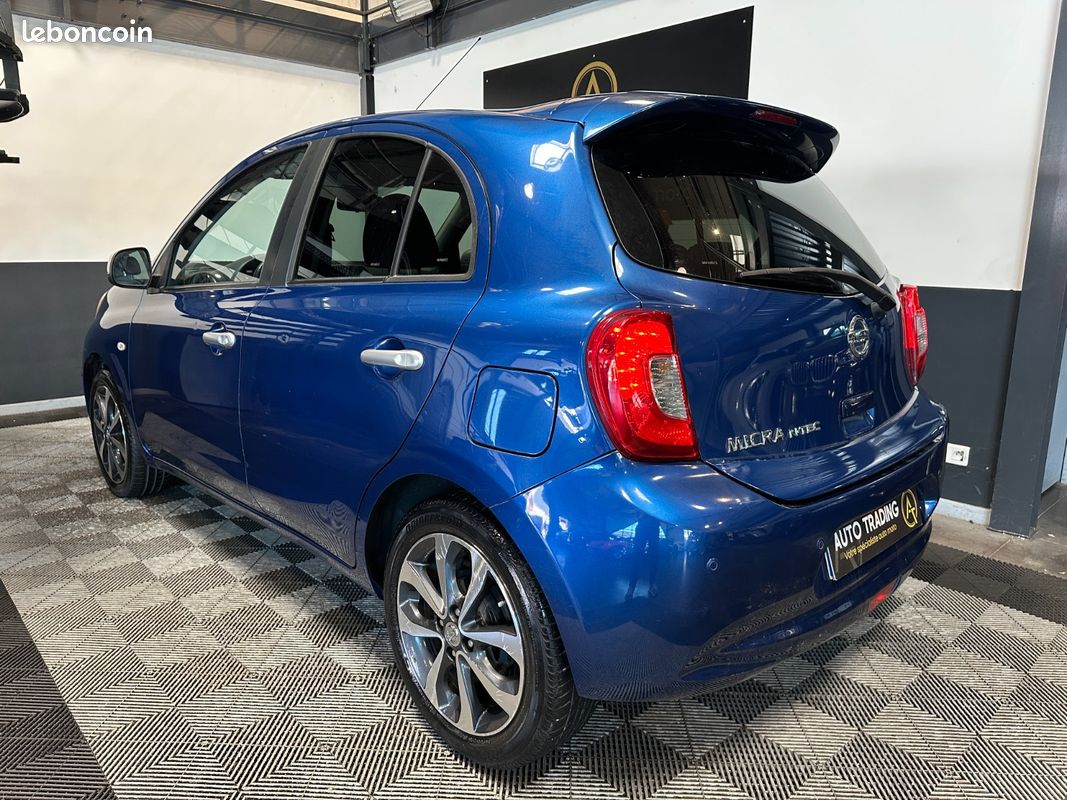 NISSAN MICRA DIG-S 98 CVT - BOITE AUTOMATIQUE - ecran tactile - clim - radar de recul - usb - bluetooth (image 4)