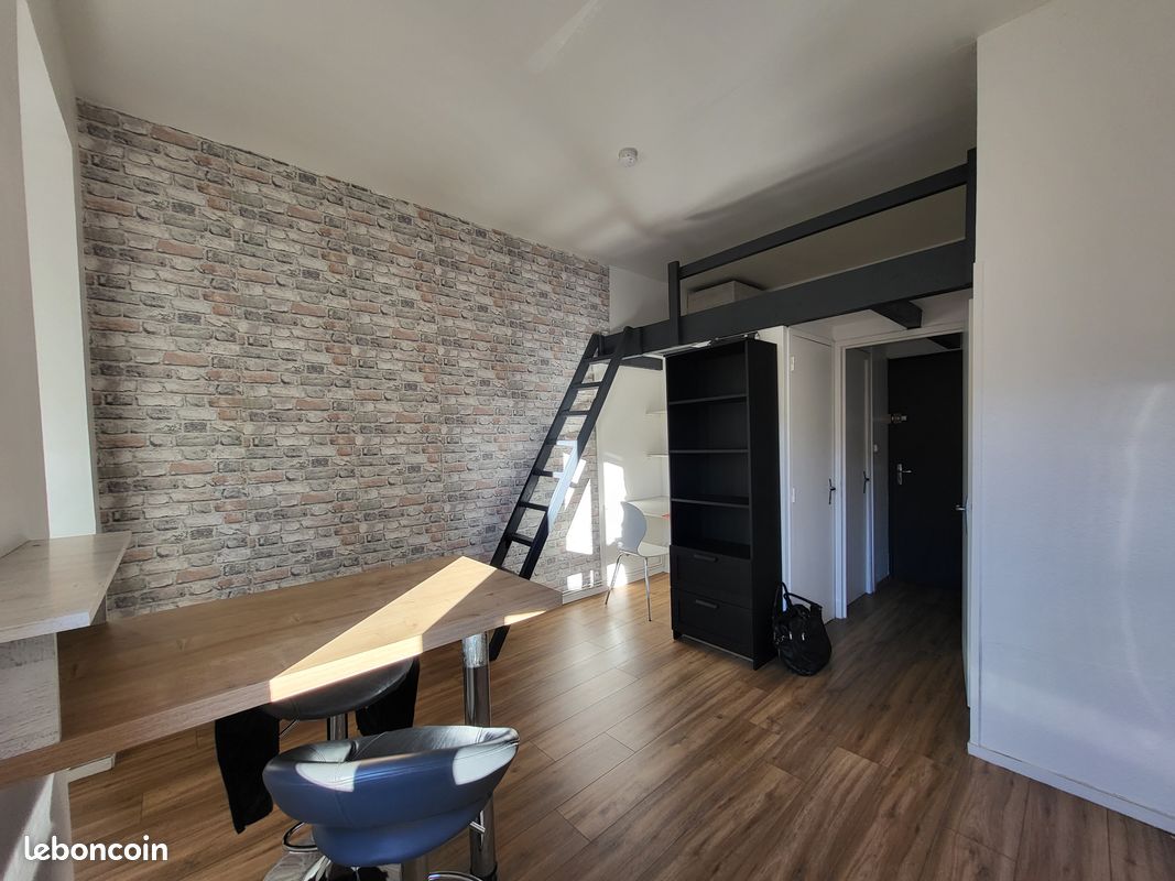 Appartement 1 pièce 22 m² · à Toulouse · 22 m² · 550 €/mois