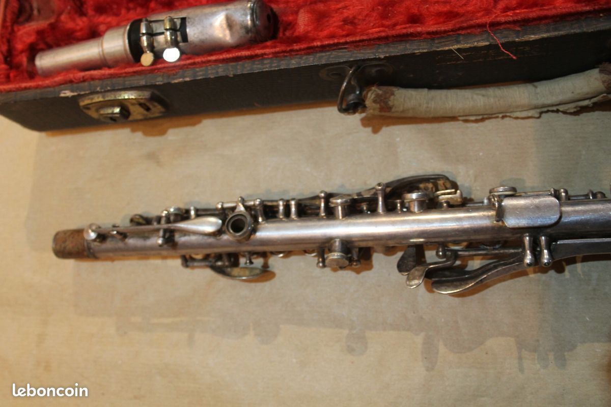 Ancienne clarinette métal made in USA Pitt Américan années 70 (image 17)