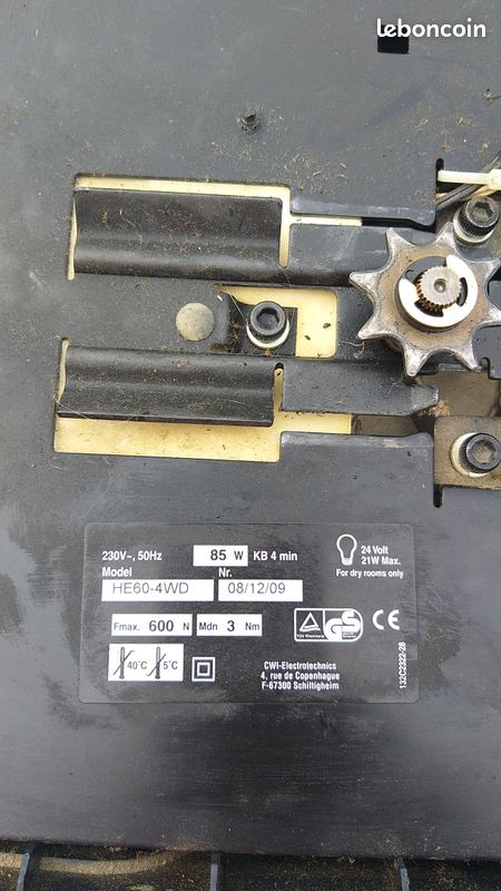Moteur porte de garage sectionnelle (image 3)