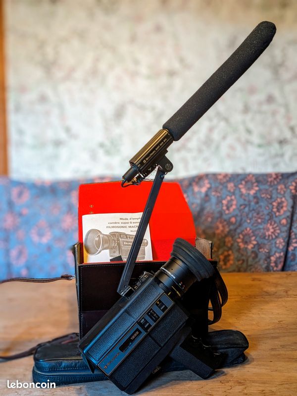 Camera Super 8 Sonore Bell & Howell Filmosonic Macro8 Modèle 1238 – Occasion Fonctionnelle