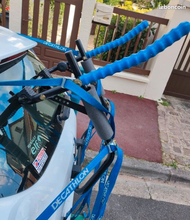Support Vélo Voiture Porte Velo Decathlon Ancien Modele Hayon