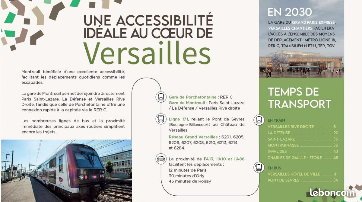 Appartement a louer versailles - 4 pièce(s) - 81 m2 - Surfyn