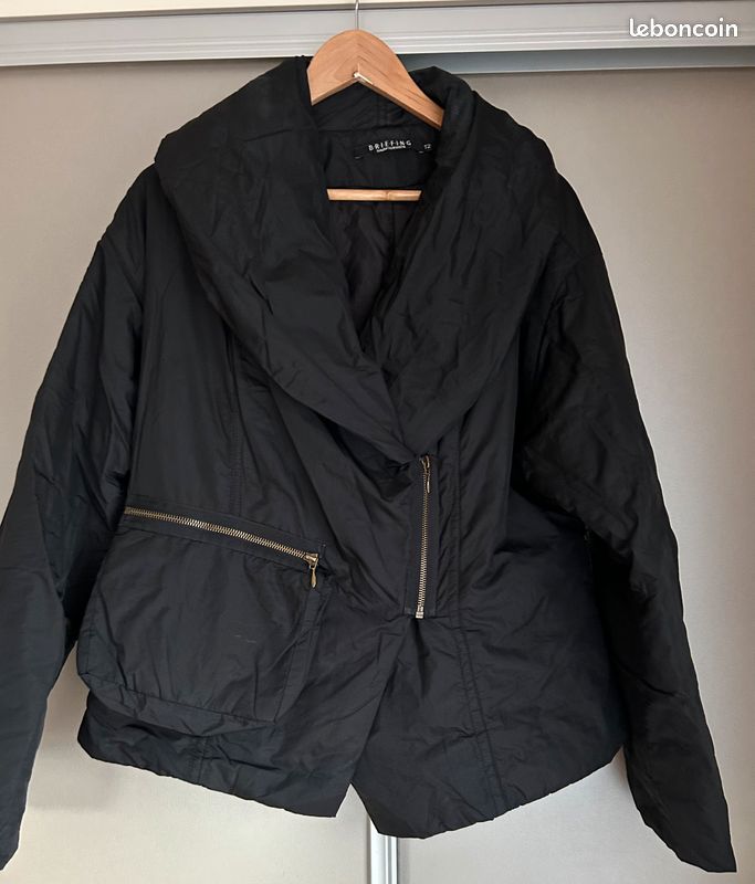 Veste anorak noire 40/42 (image 4)