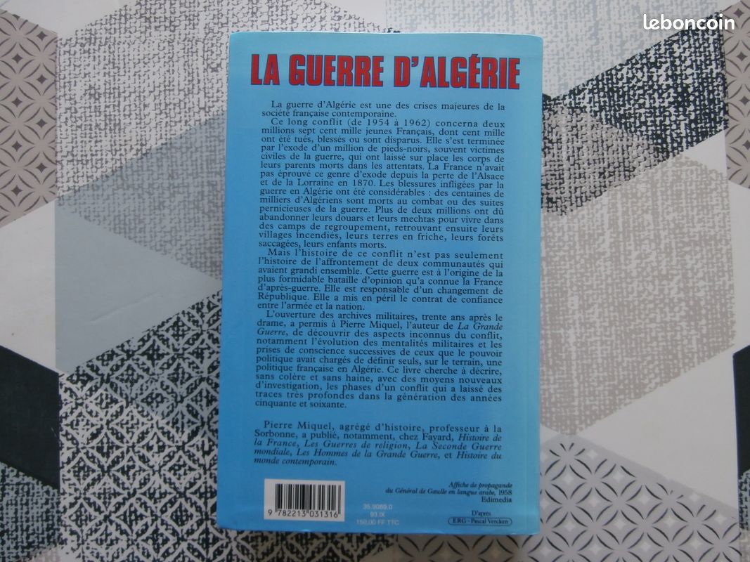 Livre "La guerre d'Algérie" - Pierre Miquel (image 2)