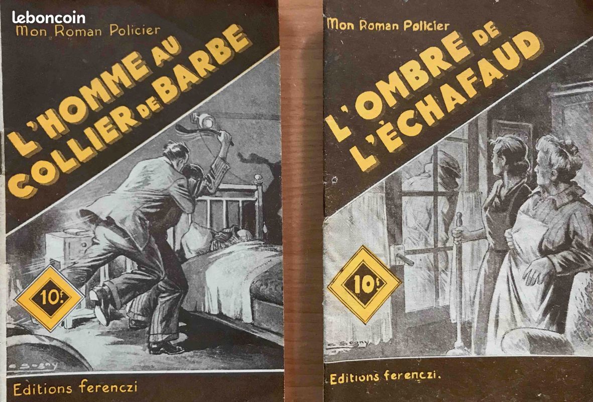 📚 Mon Roman Policier (mini récits) N°154 au N°174 (Ferenczi 1951) (image 1)