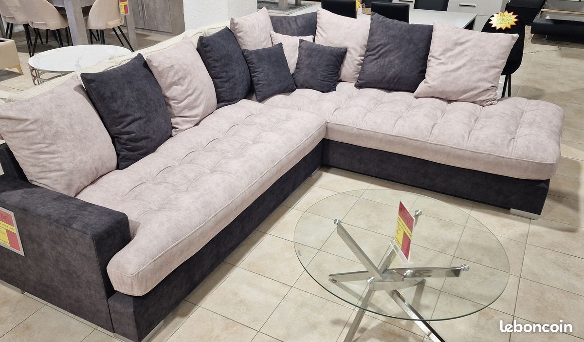 Salon canapé d'angle Zadora EXTRA CONFORT (image 13)