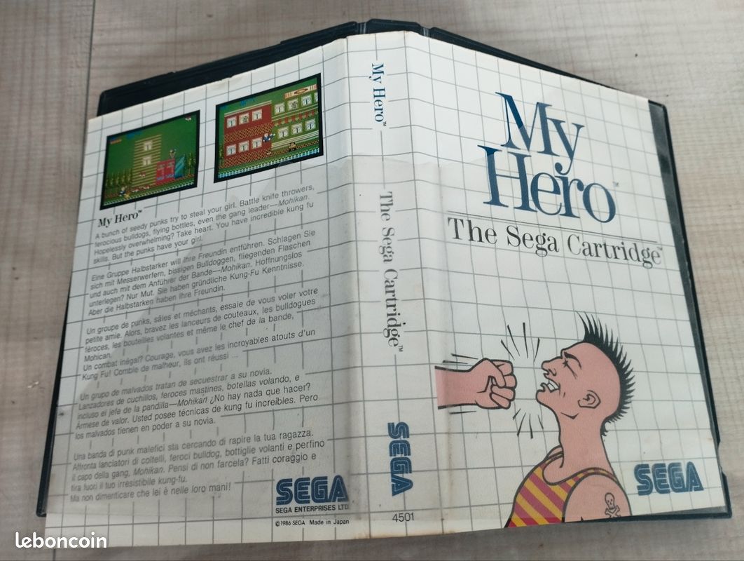 Jeu vidéo sega master system - cloud master à Miribel Les Échelles