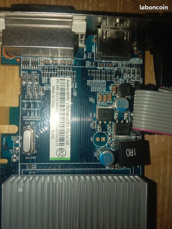 Radeon hd 5450 512 mb (VENDU) (image 2)