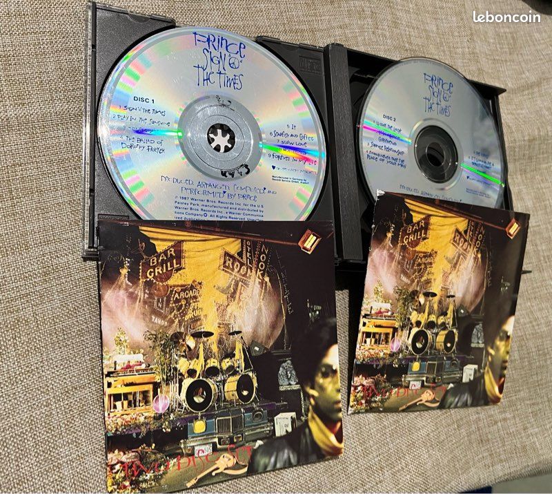Coffret CD audio : Prince - Sign o the time (image 2)
