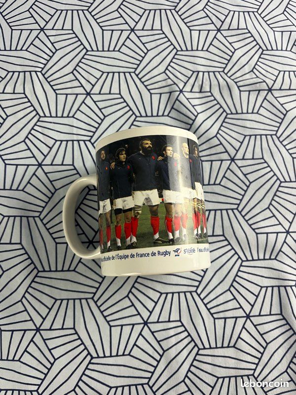 Mug équipe de France rugby ffr chabal st yoirre publicitaire sport - Arts de la table Mug équipe de France rugby ffr chabal st yoirre publicitaire sport - Arts de la table