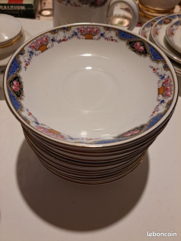 Service ancien Digoin 71 pièces (image 5)