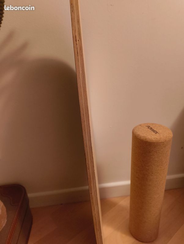 POWRX Wooden Balance Board - Surf Balance Board (image 5)