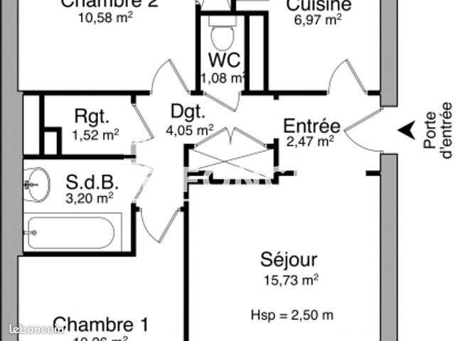 Appartement 3 pièces 55 m² · à Dijon · 55 m² · 640 €/mois