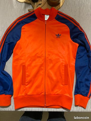 Veste à Capuche Adidas Originals Vintage, Taille M 180 – Occasion Deadstock Très Bon état
