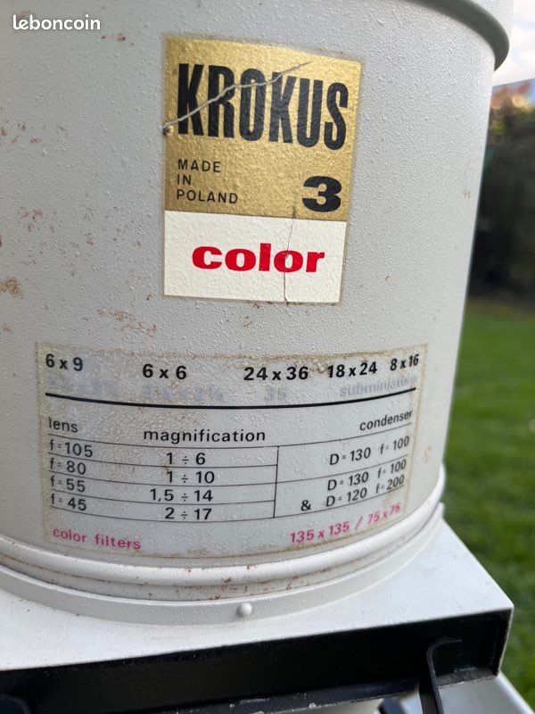 Agrandisseur krokus d'occasion - Photo, audio & vidéo