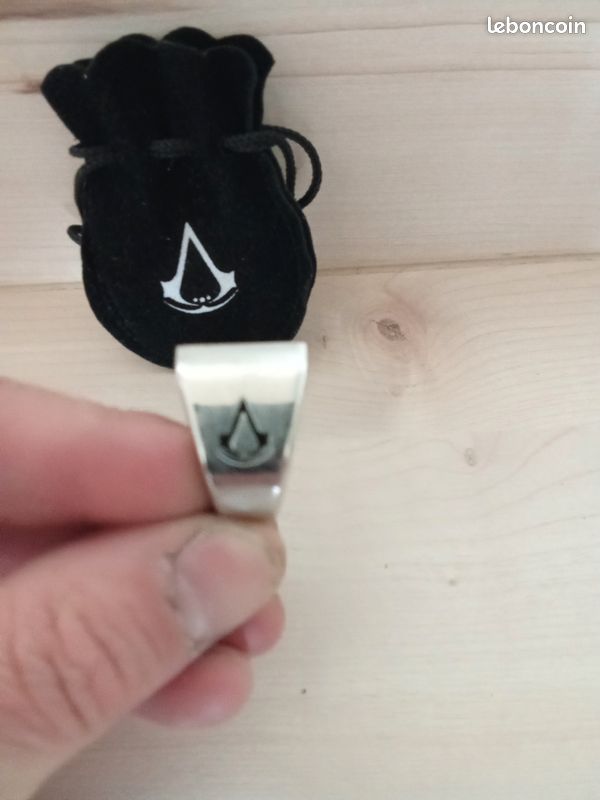 Bague Chevalière Assassin's Creed III - Freedom Ring - Coffret Velours Inclus - Neuf