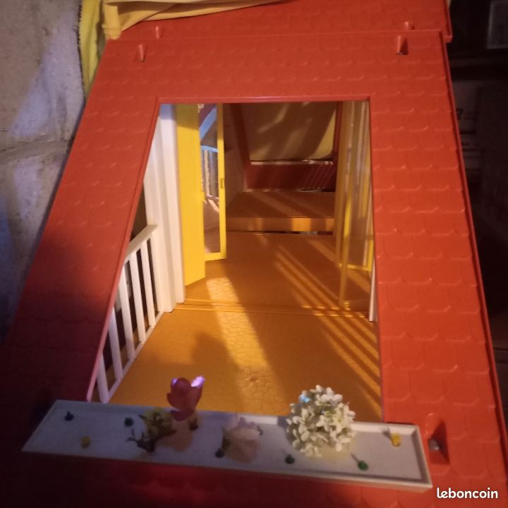 Grande Maison de Barbie Vintage + meubles + chevaux + voiture (image 3)