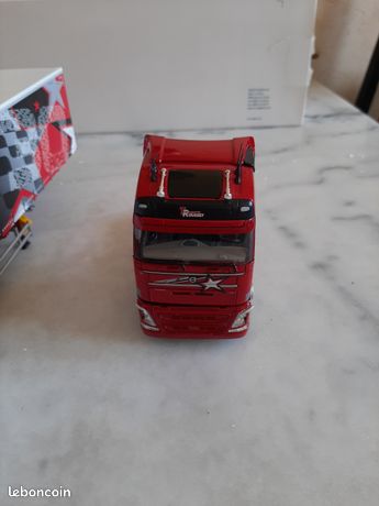 Volvo FH4 + semi Tautliner "Transports Daniel" au 1/43ème Eligor - La