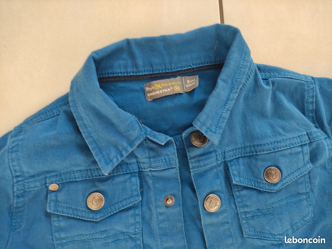 Veste en jean Orchestra garçon 8 ans (image 2)