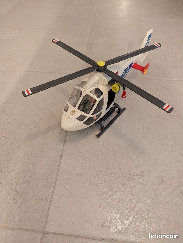Hélicoptère de police playmobil (image 2)