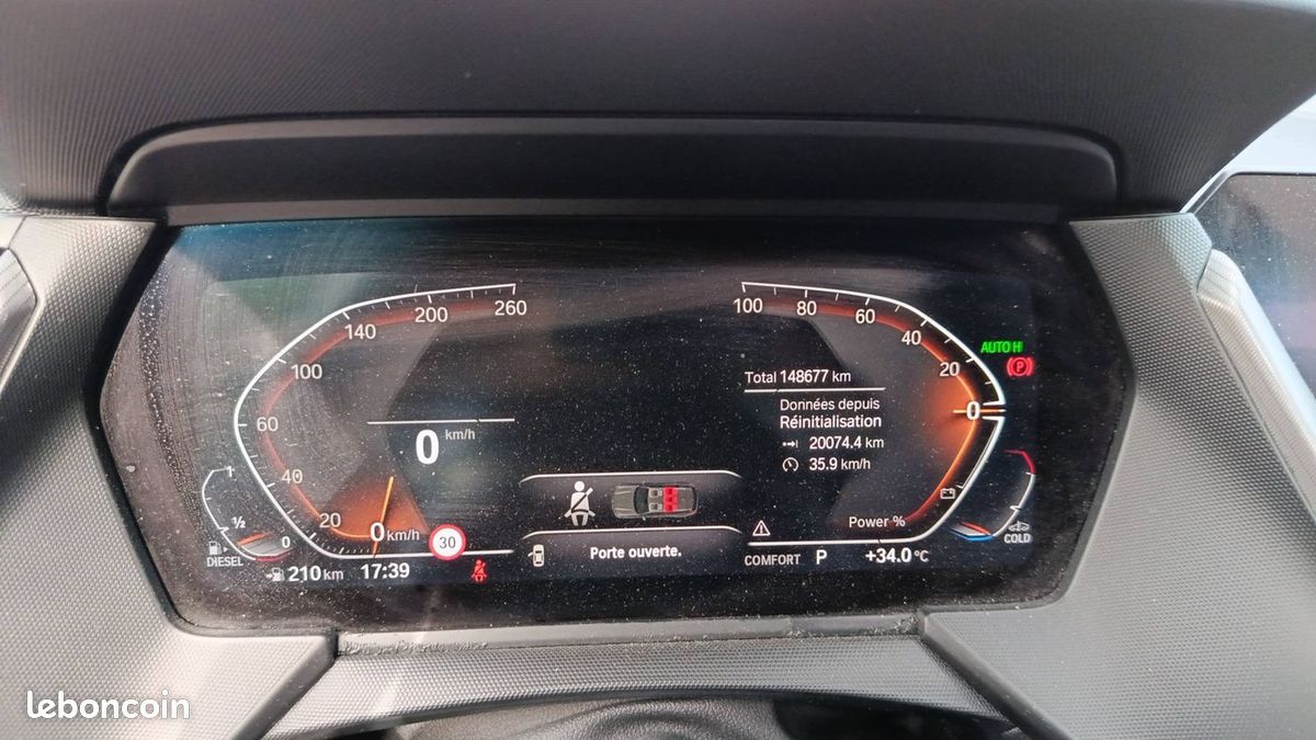 BMW Série 1 118d 150 BVA M Sport (image 12)